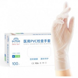 Medical PVC Disposable Gloves Large - 100P/BOX STPVCMY9C