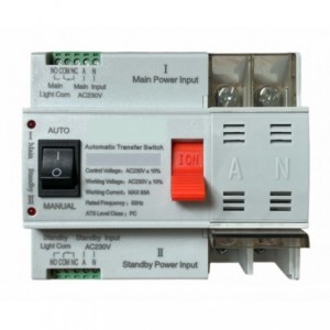 Motorised Ats Changeover Switch 100A 2P ATS-SHIQ-100A-2P