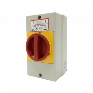 Load Break Switch 32A 440V 4P + Encl LW30-32