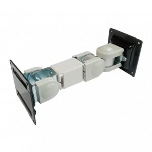 ADJUSTABLE MONITOR BRACKET 6kg HOLES ARE 75mm APART LA-18G