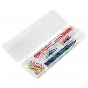 ASSORTMENT OF BREADBOARD JUMPER WIRES 140pc - DEBULK KS0334-DEBULK