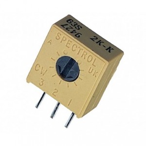 Trimpot Potentiometer S-ADJ V-MNT S/T 1M 63S105 (1M)