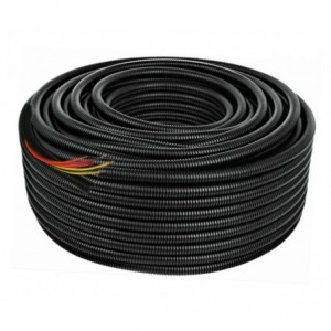 OPEN WALL PLASTIC FLEXIBLE TUBING ID12.0 OD15.8 - 100m/ROLL AD15.8-PE-O