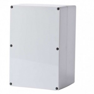 ENCLOSURE GREY BASE + GREY LID 300x230x130 ENL302313P
