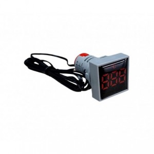 Indicator Thermometer 22MM Square Red PL-AD101-22TMS-R