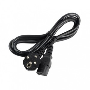 C13 Socket - Schuko R/A PLUG-IEC - 1.5M Black 3PSH – Iec 0.75X3 Bk L:1.500