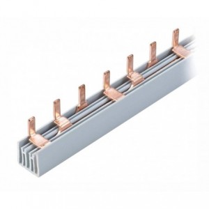 Bus Bar Insulated For Din Breaker 3PH 100A 1M BBI-3P-63A-18MM