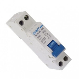 MINI Circuit Breaker 1-SLOT 20A 1P+N- 4.5KA Geyser NBH8-40-120