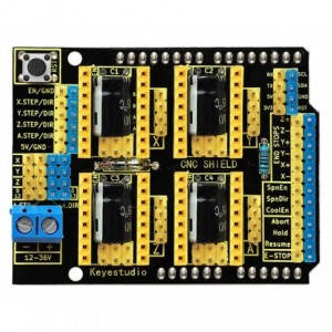 Stepper Motor Shield For CNC- 3D Printer Or Engraver KS0160