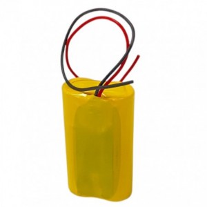 BATTERY PACK Li-ION 2x18650 7.2V 3AH W/BMS BP2S-18650-BMS