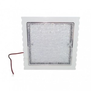 LED LIGHT FITTING 10W 12-24V 250x250mm SURFACE MOUNT KNLED-CS-M