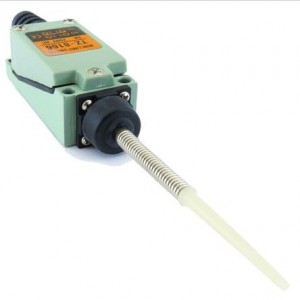 LIMIT SWITCH DPST NO+NC 5A 250VAC WITH PLASTIC ROD ON LEVER 56x21 LS-TZ-8166