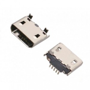 Micro USB Socket Vertical Smd TYPE-B 5P L758258