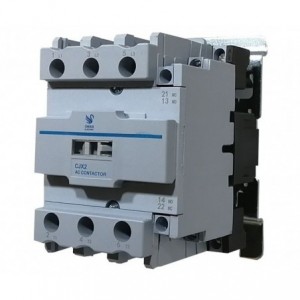 AC CONTACTOR 12A 230VAC COIL 3POLE N.O. &amp; 1NO AUX CJX2-1210W-230VAC