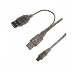 Lead USB2.0 2AM/MINI 5P 600MM ZQ-505-60