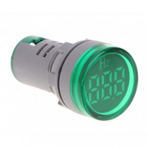 Pilot LIGHT/FREQUENCY Indicator Gr 220VAC PL-FREQ-IND-ROU-G