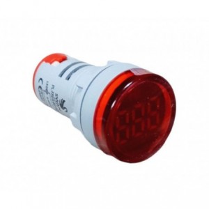 Pilot LIGHT/FREQUENCY Indicator Rd 220VAC PL-FREQ-IND-ROU-R