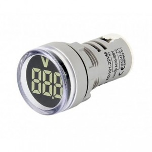 Pilot LIGHT/FREQUENCY Indicator Wt 220VAC PL-FREQ-IND-ROU-W