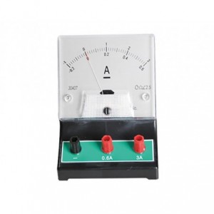 ANALOGUE DC AMP METER BENCH TYPE 0.2-3A 61x47x39MM J0407