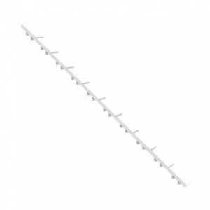 Terminal Marker Blank P7.5 White - MPQ5 TSZB4-10P-19-00A(H)