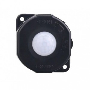 5-24VDC Pir Motion Sensor Black LP-8025-BK