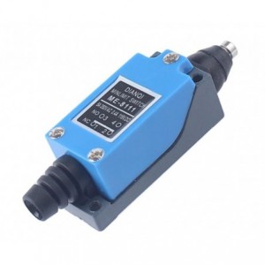LIMIT SWITCH DPST NO+NC 5A 250VAC WITH BUTTON PLUNGER 56x21 ME-8111