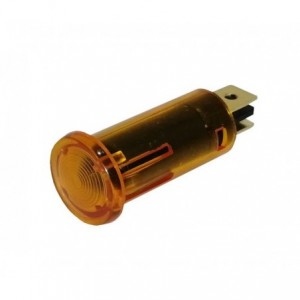 Pilot Light CLIP-ON D12.7MM 220V AC Orange D03-220V-OR