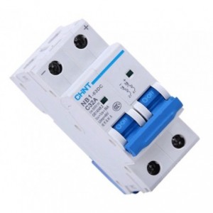 DC MINI Circuit Breaker 2P 40A 125VDC Max. NB1-DC-240