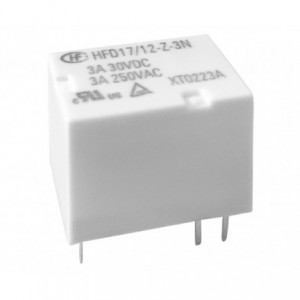 Relay Pcb Mount Spdt 8A 12VDC Rect 6PIN HFD16/12-ZFH-TN