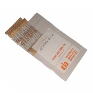 RESISTOR PACK 1/4W 5% 10 EACH OF EA 2K2- 3K3 &amp; 4K7 30pcs 41HDW511-2