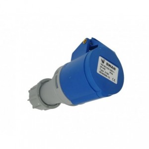 59mm SOCKET CONNECTOR 16A IP44 2P+E 220V IPS-CE-213N