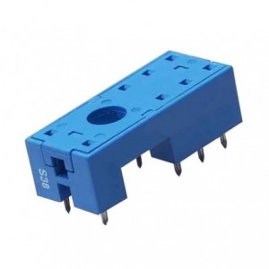 Relay Socket Socket Blue For 40/44 Series Pcb Mnt 95.15.2SMA