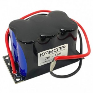 Super Capacitor Wire Leads D/L 20F 16.2VDC MK-16V-P20FDSB