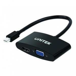 MINI Display Port To Vga + HDMI Converter Y-6328