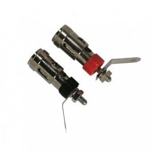 Spring Loaded RED/BLACK 4MM Binding Posts - Set 200378