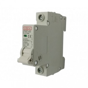 MINI Circuit Breaker D/R 3KA C-CURVE 1P 20A ST47M-3120
