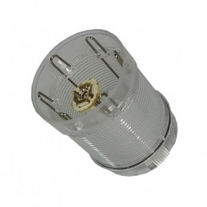 T/LIGHT LED 24V AC/DC White STEADY/FLASH NLT-50LW2
