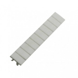 TERMINAL MARKER STRIP BLANK D/R P6.2mm ZB6-10P-19-00A(H)