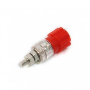3mm BANANA SOCKET 20A RED CAPTIVE JS-900A-RD