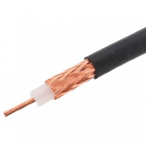 RG213 CABLE SOLID O10.3mm BLACK RG213 / 40012