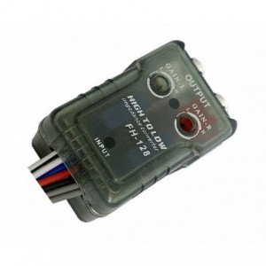 Car Audio Impedance Converter Rca 50W 12V FH-128
