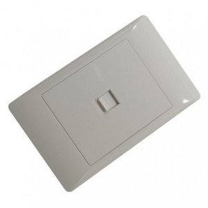 TELE. SOCKET 4x2 FLUSH MOUNT STI-1165
