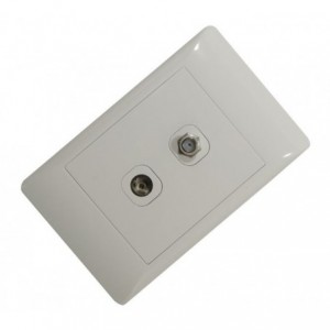 TV+SATELITE SOCKET 4x2 STI-1295