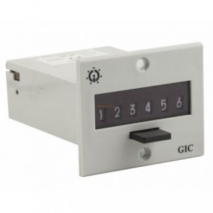 P/MOUNT Impulse Counter CR26 230VAC 6-DIGITS SA51A-356