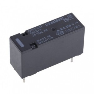 Spdt NON-LATCHING Relay Pcb Mount 24V DC Coil 8A G6RN-1 24DC
