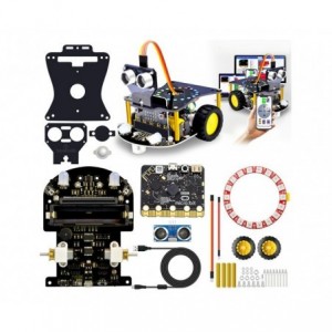 MINI Smart Robot Car Kit V2 - With Micro:bit Main Board KS4019