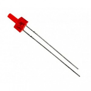 LED 2mm RED FLAT 7.0mcd 70DEG BL-S4536