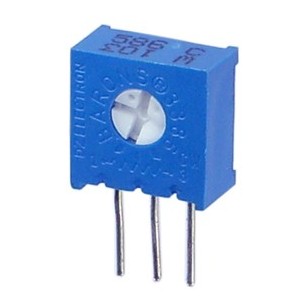 Trimpot / Potentiometer S/ADJ S/TURN 50E 3386W500 (50R)
