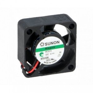 12VDC AXIAL FAN 25sqx10mm VAPO 3.8CFM LEAD MF25101V1-10000-A99