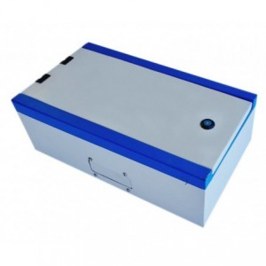 OUTDOOR STEEL DB BOARD LOCKABLE 1-KEYHOLE 18WAY 450x165x250mm DB-PGX2000-18